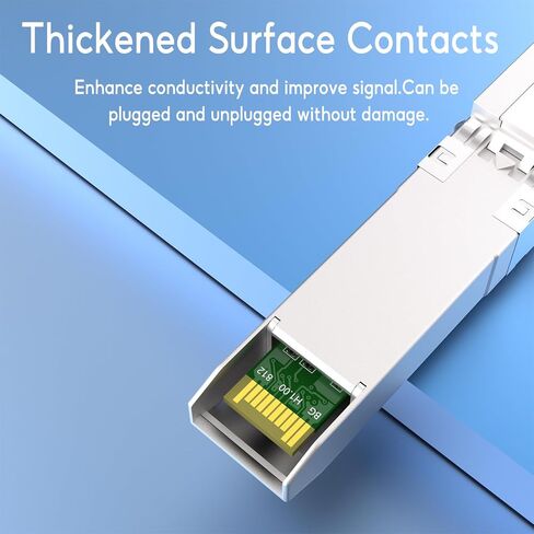 SODOLA 10GBase-T RJ45 SFP+ Module, 10G SFP+ Transceiver(1 Pack) | 10G SFP+ RJ-45 Copper Transceiver for SODOLA, SFP to Ethernet, Plug&Play,Hot Pluggable,Up to 30m Distance Copper SFP Modules in Saudi Arabia