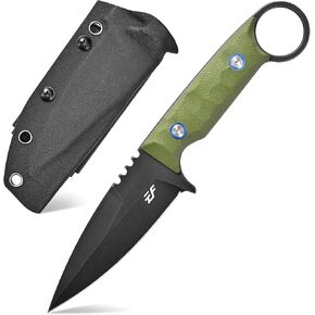 Eafengrow EF152 Fixed Blade Knife K110 Steel Blade G10 Handle Full Tang EDC Tool Knife for Outdoor Working Camping Hiking in Saudi Arabia
