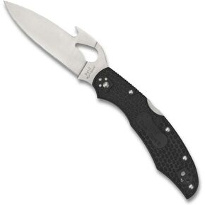 Spyderco Byrd Cara Cara 2 Emerson Opener Folding Knife, PlainEdge | 8.5" Overall Length, 3.77" 8Cr13MoV Steel Blade, FRN Handle, Back Lock, Full-Flat Grind in Kuwait