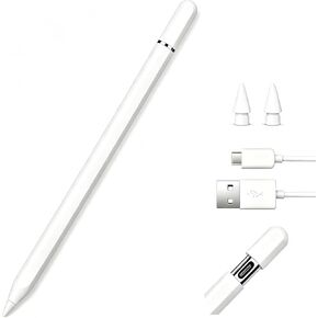 Stylus Pen for iPad 11/10/9/8/7/6, Pro 11/12.9″/13",Air 5/4,Mini 7/6/5 | Pencil for iPad 2018-2026, Magnetic Wireless & USB-C Charging, 6D Tilt & Pressure Sensitivity,Palm Rejection,Pixel Precision in Saudi Arabia