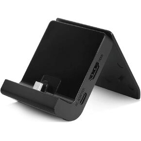 TV Dock Station for Switch 2 and Gen 1, Mini Portable TV Base Docking Station Charging Stand Playstand Replacement Accessories with 4K@120Hz HDMI Adapter for Switch, OLED in Saudi Arabia