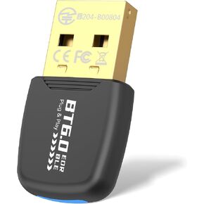 Bluetooth 6.0 Adapter USB Bluetooth Dongle for PC Windows 11/10/8.1 in Saudi Arabia