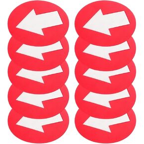 25Pcs Reflective Arrow Direction Signs for Outdoor Camping Trail Hunting | Waterproof PVC markers for pathway, stairway & hunting areas. Easy visibility at night. in Saudi Arabia