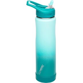 EcoVessel Summit 24 oz Insulated Straw Water Bottle Smoke Black in Saudi Arabia