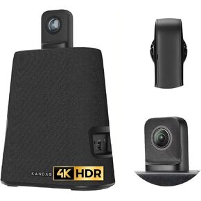 KanDao Meeting PRO 2 4K HDR Video Conference Camera with SmartNote,360 Degree, Auto Tracking, Noise-Canceling Mics, Works with Zoom, Teams & More(Real-Time Translations/Meeting Summary/Content Recap) in Saudi Arabia