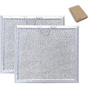2PC Microwave Vent Filter for GE PNM9196SF2SS PNM9196SF3SS PNM9216SK1SS | Fits General Electric VM9179FL2DS, PVM9179FL3DS, PVM9179SK1SS, PVM9179SK2SS, PVM9179SK3SS, PVM9179SK4SS, PVM9195DF1BB in Saudi Arabia