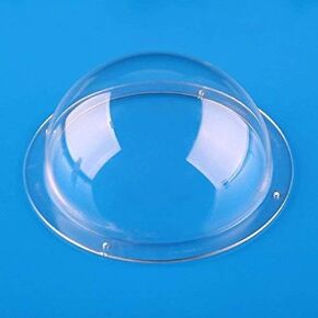 2.36inch/60mm Clear Acrylic CCTV Security Camera Dome Cover Skylight window | Acrylic Dome Flange Plastic Hemisphere Indoor/Outdoor CCTV Replacement Clear Dome Camera Cover, Security Dome Camera Housing in Kuwait