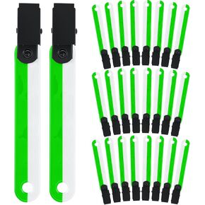 Copkim 24/48/72/96/120 Pcs Trail Markers for Hunting Reflective Trail Markers High Visibility Glow Tree Reflector Tags with Clip for Tree Stand Hunting Hiking Camping in Kuwait