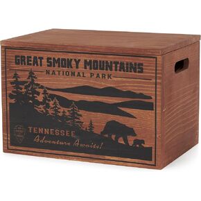 Better Wood Products Limited Edition Protect the Parks Series All Natural Fatwood Fire Starter Sticks, 13 Pound Wooden Crate, Acadia Box in Saudi Arabia