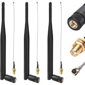 3 Pack 915MHz Antenna LoRa 4dBi Gain Soft Whip Antenna,Long Range high gain meshtastic Antenna 17cm Omni SMA Metal Interface Connector for Lora V3 Meshtastic eap32 915MHz OLED Board in Saudi Arabia