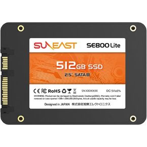 SUNEAST 1TB 2.5 SSD SATA III Internal Solid State Drive | Up to 550MB/s Read, 480MB/s Write with 3D NAND Flash, for Laptop & Desktop PC in Saudi Arabia