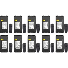 10-PACK PMNN4476A Battery for Motorola CP100D CP185 CP1200 CP1300 CP1600 in Kuwait
