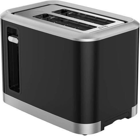 MAGNAVOX HOME, 2 Slice Smart Toaster, Touchscreen, Wide Slot for Bread, English Muffins, Croissants, and Bagels, 5 Adjustable Toast Settings, Cancel and Defrost, 6 Bread Types & Shade Settings in Saudi Arabia