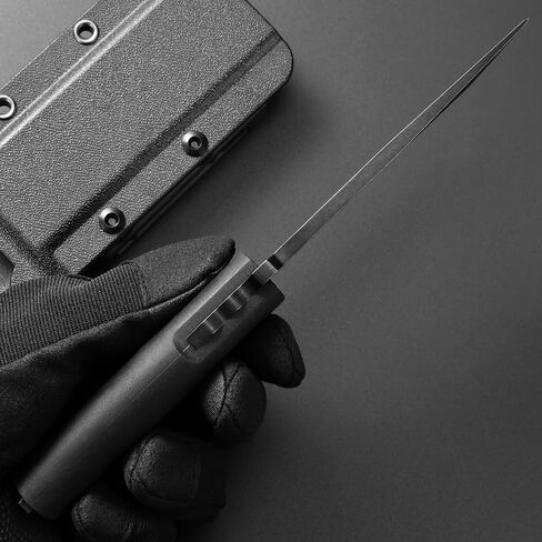 GTK34 Fixed Blade Knife AUS-8 Steel Blade Full Tang Nylon Fiberglass Handle Compact EDC Tool Fixed Knifes for Outdoor Camping Adventure Survival in Kuwait
