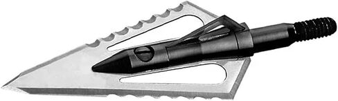 Magnus SBC85-4 Stinger Buzz Cut 4 Blade Broadheads, 3-Pack, 85 Grain | 2in x 7/8in in width, Razor-Sharp Fixed Blade Hunting Broadheads, Cut-on-Contact Design, Made in USA in Saudi Arabia