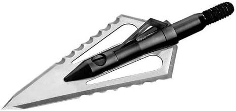 Magnus SBC85-4 Stinger Buzz Cut 4 Blade Broadheads, 3-Pack, 85 Grain | 2in x 7/8in in width, Razor-Sharp Fixed Blade Hunting Broadheads, Cut-on-Contact Design, Made in USA in Saudi Arabia