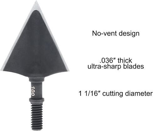 New Archery Products NAP Meat Freak 100 Grain Fixed Blade Broadhead in Saudi Arabia
