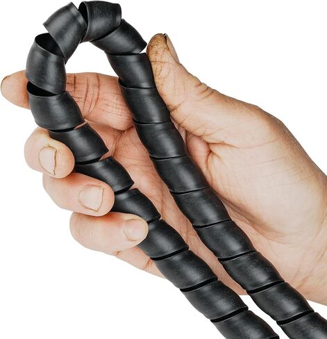 Hydraulic Hose Protector, 1/2" OD x 10' Length Spiral Wrap in Saudi Arabia