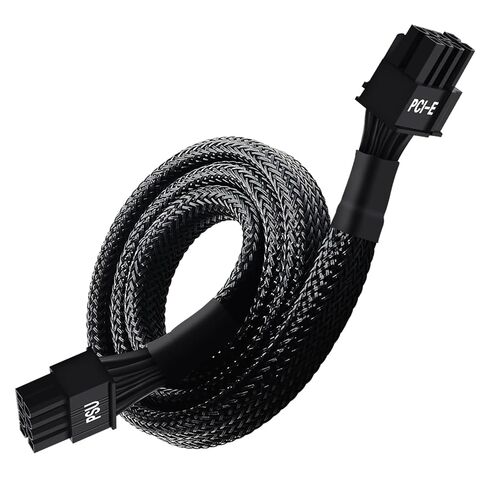 YEZriler 8 Pin PCIe Cable for Seasonic PSUs, PCIe 8 Pin Male to PCIe (6+2) Male Power Adapter Sleeved 25-inch (63cm) in Kuwait