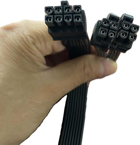 CPU 8Pin to 8Pin (4+4) EPS 12V Power Adapter Cable for Corsair PSUs | 18AWG 25inch, Compatible with Thermaltake ARESGAME Modular PSUs in Saudi Arabia
