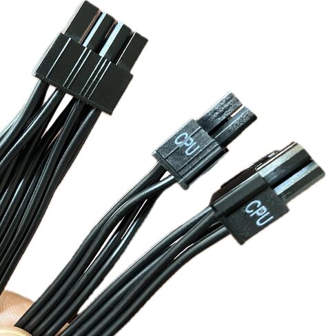 CPU 8Pin to 8Pin (4+4) EPS 12V Power Adapter Cable for Corsair PSUs | 18AWG 25inch, Compatible with Thermaltake ARESGAME Modular PSUs in Saudi Arabia