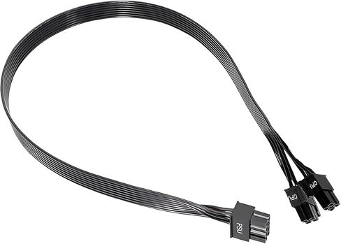 CPU 8Pin to 8Pin (4+4) EPS 12V Power Adapter Cable for Corsair PSUs | 18AWG 25inch, Compatible with Thermaltake ARESGAME Modular PSUs in Saudi Arabia