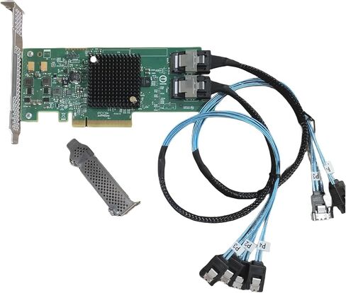 9207-8i 6Gbs SAS 2308 PCI-E 3.0 HBA IT Mode for ZFS FreeNAS unRAID Host Bus Adapter in Saudi Arabia