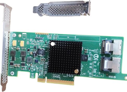 9207-8i 6Gbs SAS 2308 PCI-E 3.0 HBA IT Mode for ZFS FreeNAS unRAID Host Bus Adapter in Saudi Arabia