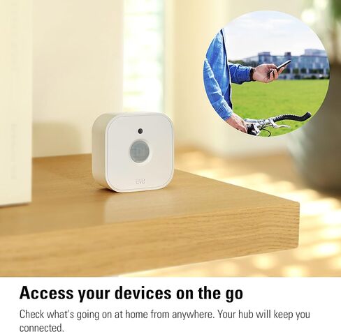 Eve Eve Motion (Matter) White Motion Detector, IPX3 Water Resistance, Light Sensor, 9 m Detection Range, Battery Powered, Matter-enabled, Thread-enabled in Saudi Arabia
