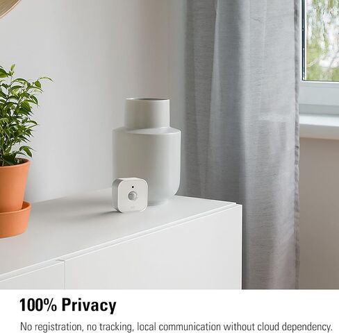 Eve Eve Motion (Matter) White Motion Detector, IPX3 Water Resistance, Light Sensor, 9 m Detection Range, Battery Powered, Matter-enabled, Thread-enabled in Saudi Arabia