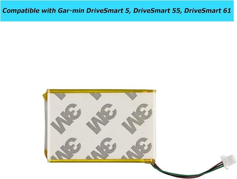 New 361-00056-08 Replacement Battery Compatible with Garmin DriveSmart 5, DriveSmart 55, DriveSmart 61, DriveSmart 65 and DriveSmart 71 GPS Navigator with Technical Toolkit in Saudi Arabia