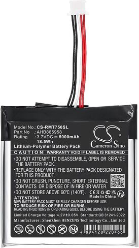 VI VINTRONS Battery for RAND McNally TND-750, AHB865958, in Saudi Arabia