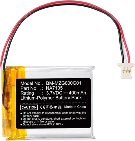 MGI NA7105 Battery Replacement for MGI Zip Navigator Quad Navigator G400 G600 G800 Navigator Remote Controls, Battery Part No NA7105 in Saudi Arabia