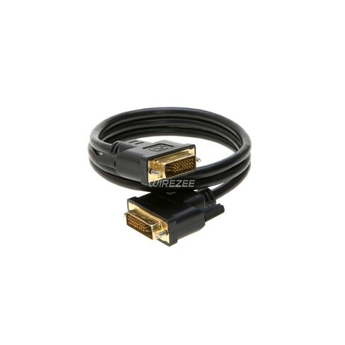 DVI-D Cable Dual Link DVI to DVI Male Wire 24+1 Pin 3ft 6ft 10ft 15ft 25ft (3FT) in Saudi Arabia