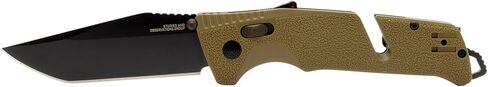 SOG Trident AT Ambidextrous Professional Tanto Folding Knives | Heat-Treated CRYO D2 3.75" Stainless Steel Blade in Saudi Arabia