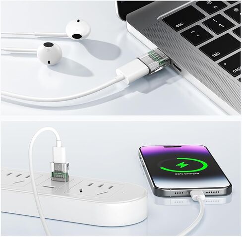 Elebase USB 3.0 to USB C Adapter 4 Pack for New iPhone 18 Pro Car Charger in Saudi Arabia