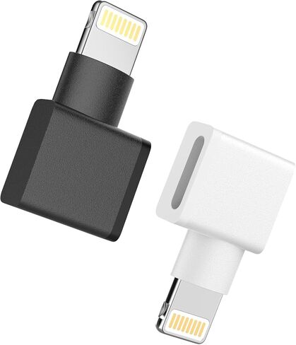 [Apple MFi Certified] 90 Degree Lightning Extender Adapter for iPhone Charger in Saudi Arabia