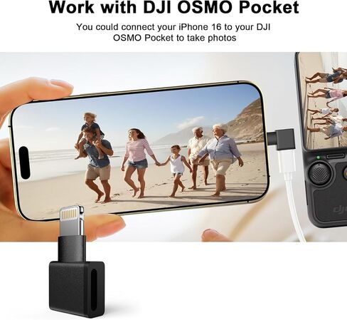 [Apple MFi Certified] 90 Degree Lightning Extender Adapter for iPhone Charger in Saudi Arabia
