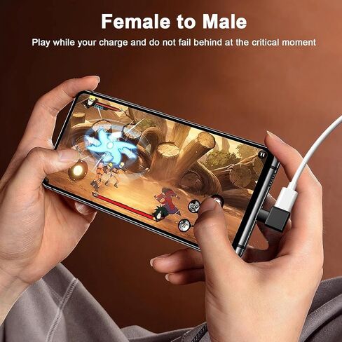 [Apple MFi Certified] 90 Degree Lightning Extender Adapter for iPhone Charger in Saudi Arabia