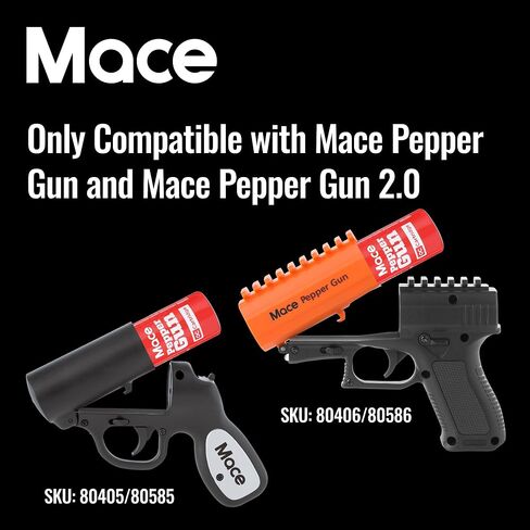 Mace Pepper Gun Refill Cartridges, 2-Pack OC Pepper Spray in Saudi Arabia