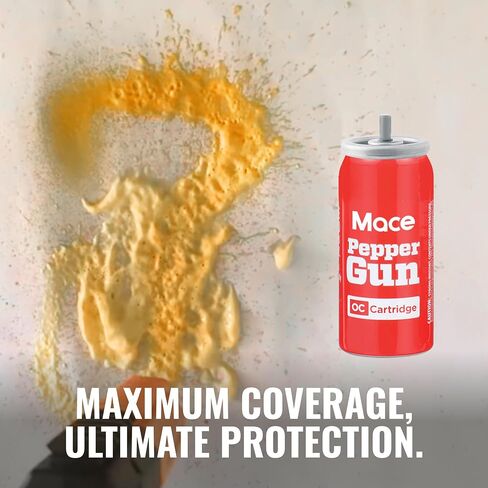 Mace Pepper Gun Refill Cartridges, 2-Pack OC Pepper Spray in Saudi Arabia