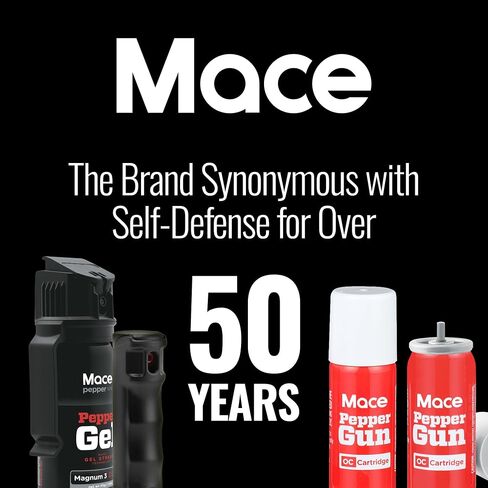 Mace Pepper Gun Refill Cartridges, 2-Pack OC Pepper Spray in Saudi Arabia
