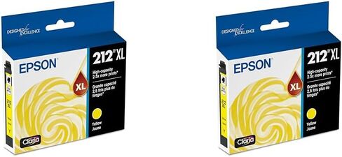 Epson 212 Genuine Ink Standard Capacity 3 Color Combo Pack T212520 | Works With WorkForce WF-2830 WF-2850 Expression XP-4100 XP-4105 Inkjet Printers in Kuwait
