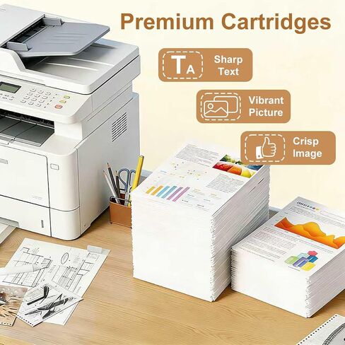 936XL 936e Ink Cartridges Replacement for HP 936 Ink Cartridges Combo Pack, Compatible with HP OfficeJet Pro 9122e 9125e 9128e 9730e 9110 Printer, 936xl Ink Black Color, Updated with V19.12.2 (4 Pack) in Saudi Arabia