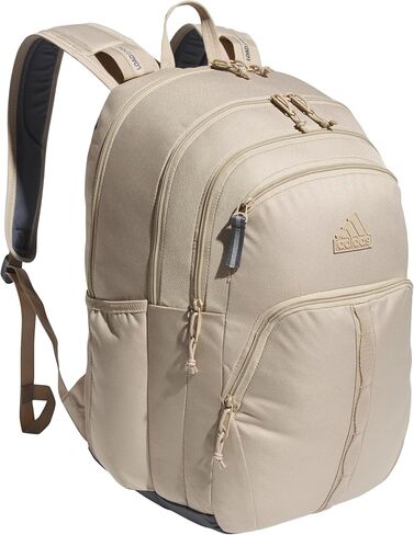 adidas Prime School Backpack 37L | Padded 17-In. Laptop Sleeve, Water-Bottle Pockets, LoadSpring Carry, Rolls With Your Suitcase, School Gym & Travel Ready in Saudi Arabia