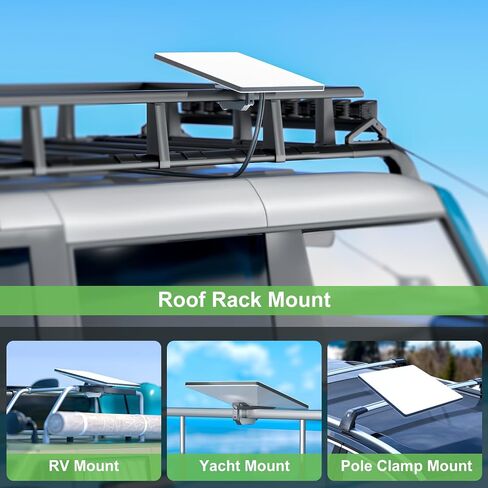 for Starlink Mini RV Roof Rack Mount Anti-Theft Car Mounting Kit | FM-MA for Starlink Roof Rack Mount,for Starlink Mini Dish Accessories RV,Caravans,Van Mobility in Saudi Arabia
