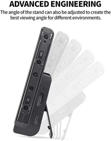 TV Dock Station for Switch 2 and Gen 1, Mini Portable TV Base Docking Station Charging Stand Playstand Replacement Accessories with 4K@120Hz HDMI Adapter for Switch, OLED in Saudi Arabia