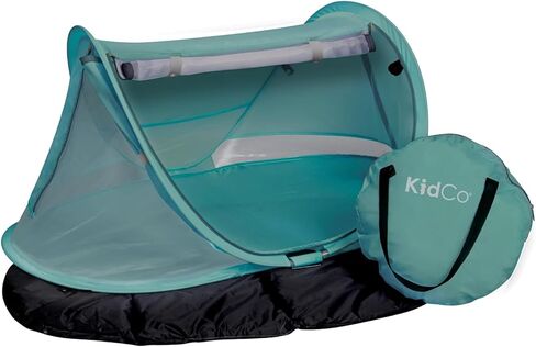 KidCo - Peapod Portable Foldable Mesh Toddler Travel Tent & Storage Bag, Play Tent, Ages 6 Months - 3 Years (Midnight) in Saudi Arabia