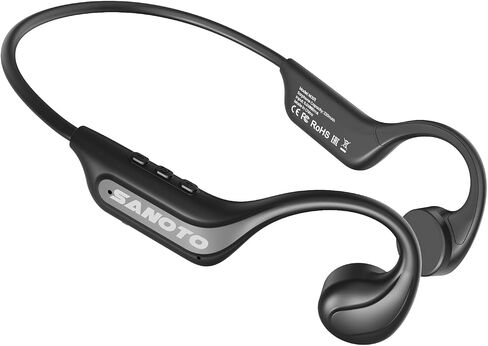 MONODEAL Bone Conduction Headphones Open Ear Bluetooth Running 10H | EQ Mode Switching Lightweight Bone Conduction Earbuds IP65 Waterproof in Saudi Arabia