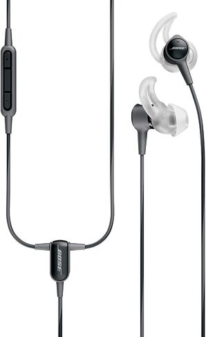 Bose SoundTrue Ultra in-ear headphones -compatible for Apple devices 741629-0010-cr Charcoal (Renewed) in Saudi Arabia